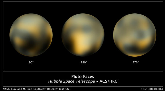 Feţele lui Pluton