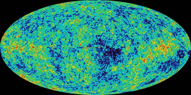 Radiaţia cosmică de fond - harta