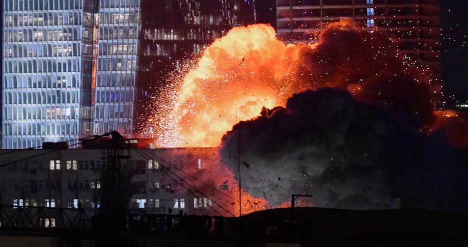 Atac cu rachete al Iranului asupra Tel Aviv