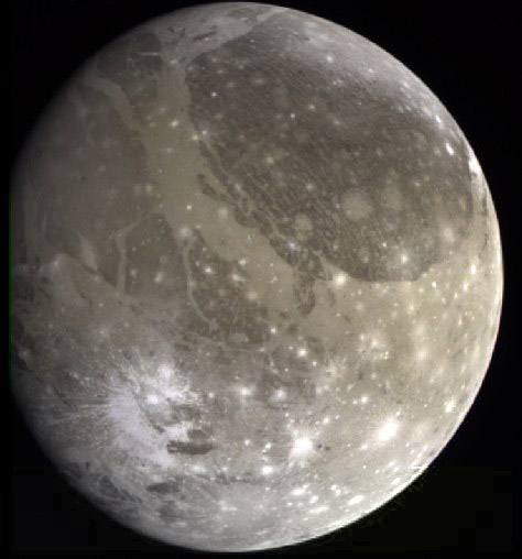 Satelitul Ganymede