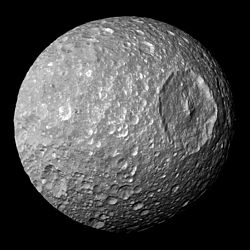 Mimas. Imagine Cassini