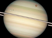 Tranzit sateliti Saturn