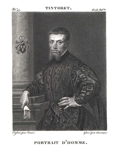 Andreas Vesalius. Pictura de Tintorretto
