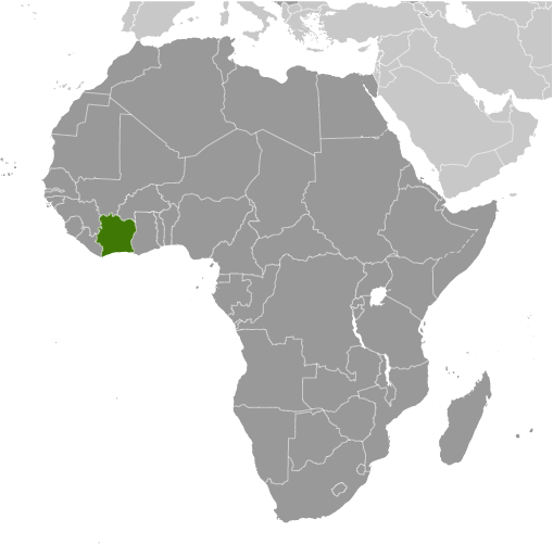 Coasta de Fildeş localizare geografică