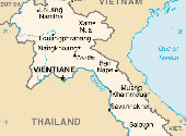 Laos harta