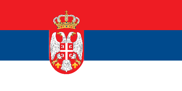 Drapel Serbia