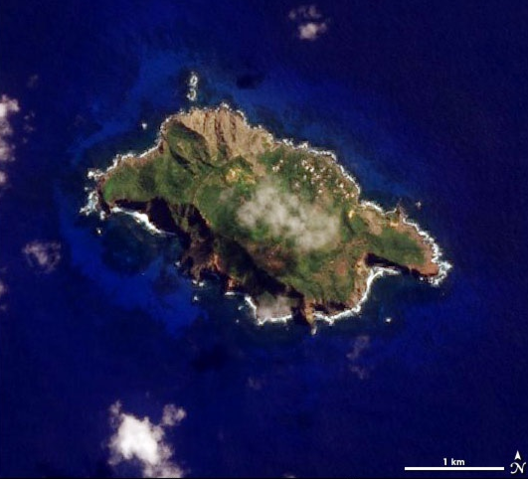 Pitcairn Imagine din satelit