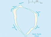 Insulele Clipperton harta