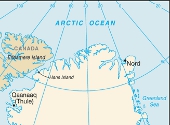 Groenlanda. Harta