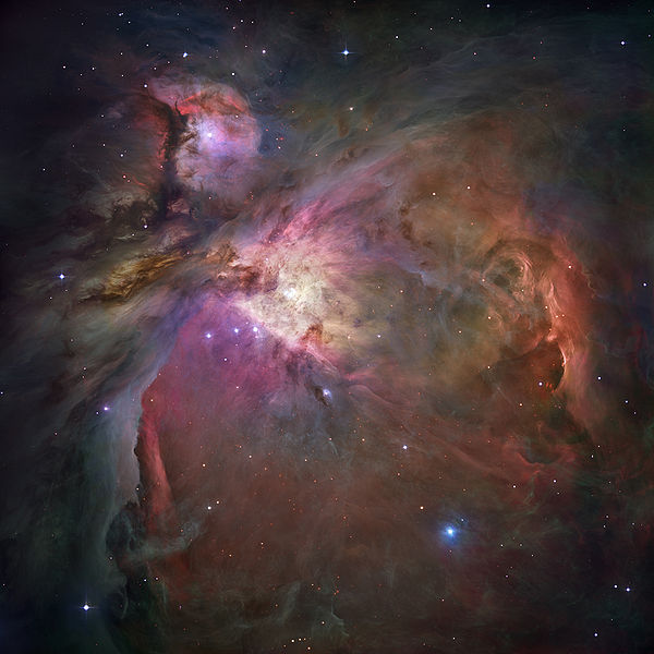 Nebuloasa Orion vazuta de Hubble in 2006