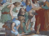 Euclid in Scoala din Atena, capodopera lui Rafael