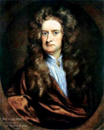 Isaac Newton - portret
