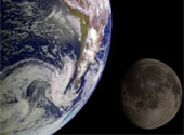 Pământul şi luna