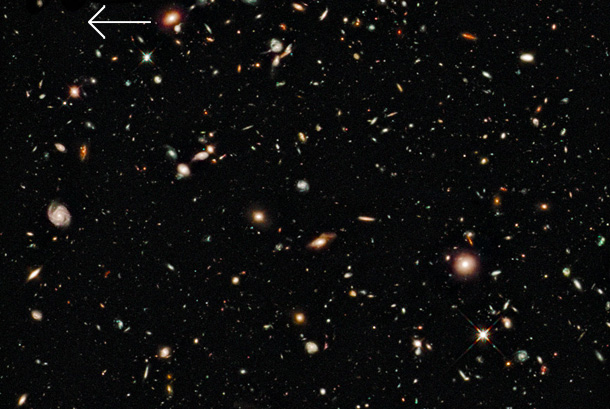 Galaxie veche 13 miliarde ani