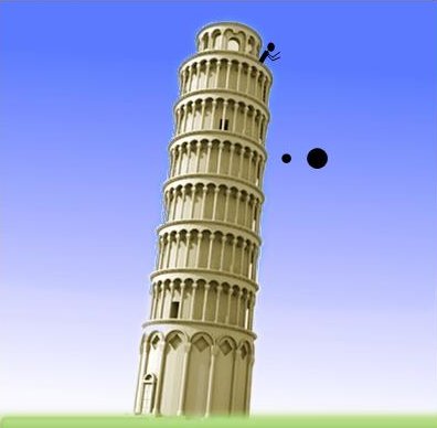 Experiment Galileo turnul din Pisa