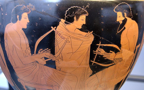 Lectie de muzica in antichitate